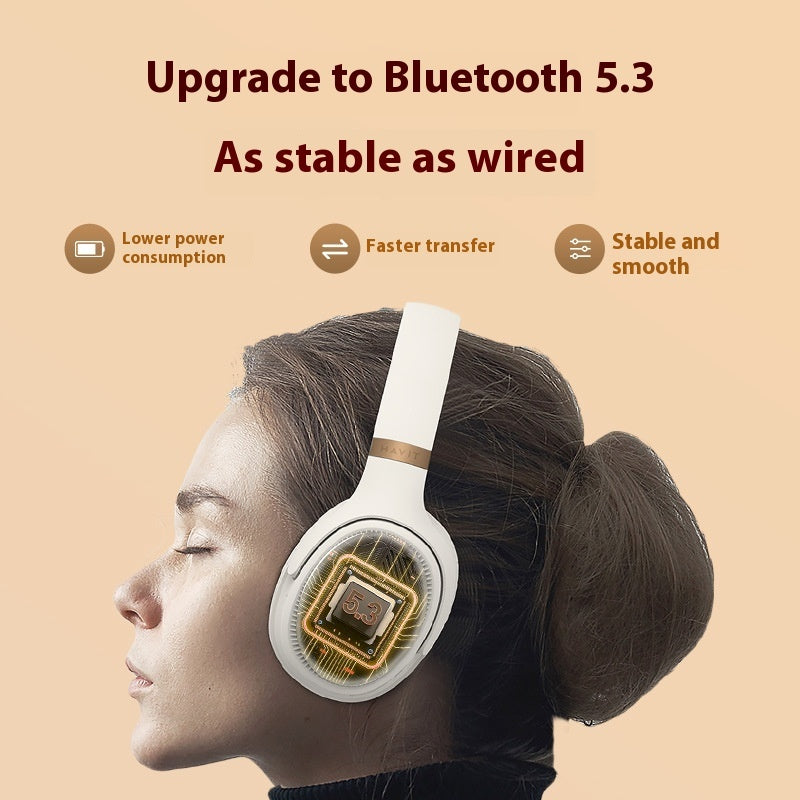 Wireless Bluetooth Headphone 5.3 Multifuction