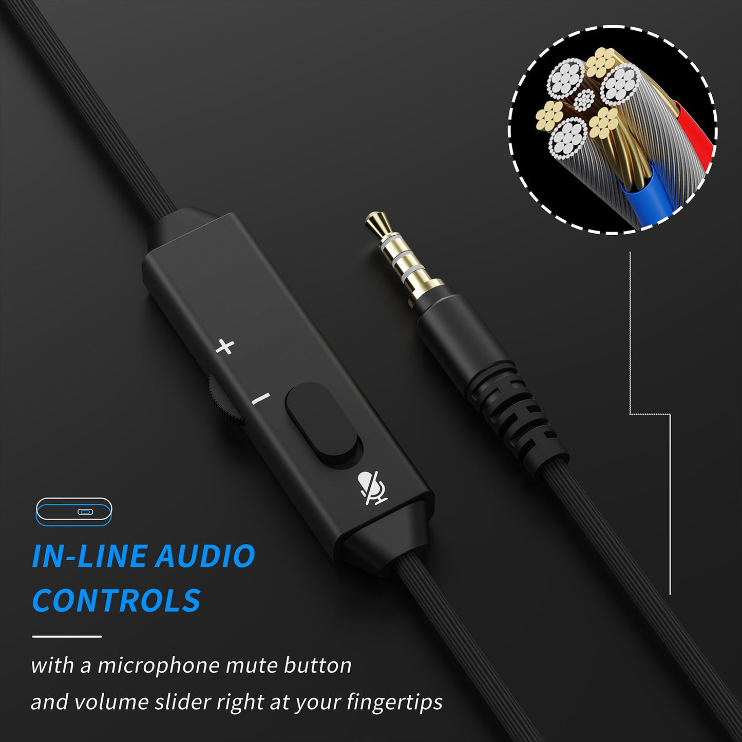 BG Headphone Gamming Head-mounted Headset E-sports Games Computer Desktop Binnune.