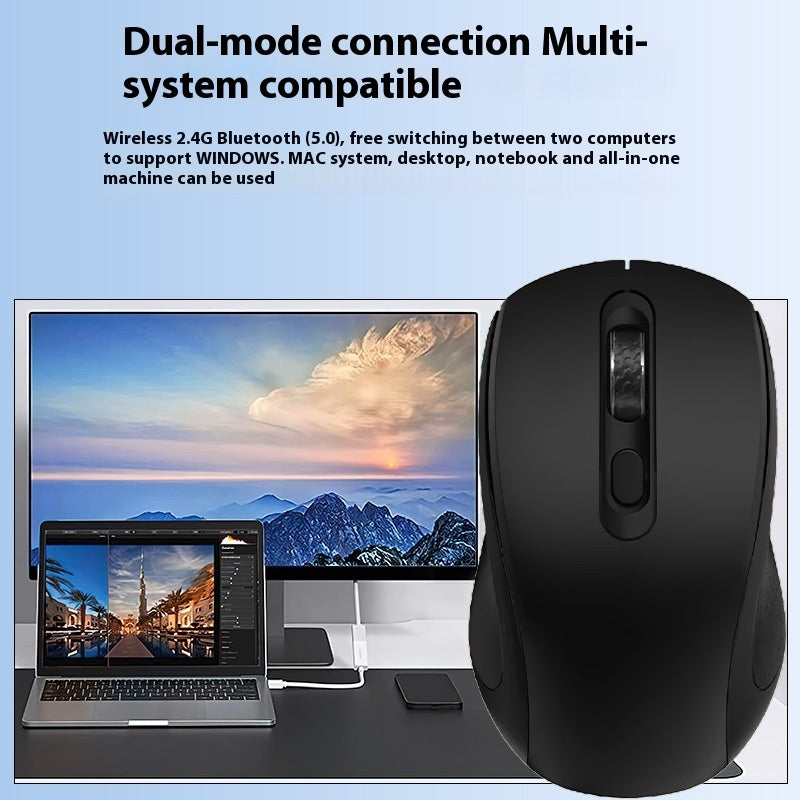 Mouse AI Wireless 5.0 Bluetooth Dual Mode AI Voice Typing
