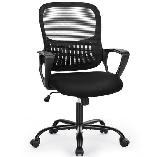 Office Chair For Standing Desk With Adjustable Foot Ring,Counter Height Office Chairs