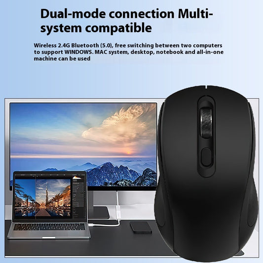 Mouse AI Wireless 5.0 Bluetooth Dual Mode AI Voice Typing