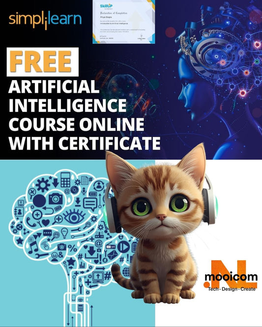 🏷️ Free Artificial Intelligence Course with Certificate — Simplilearn (SkillUp)